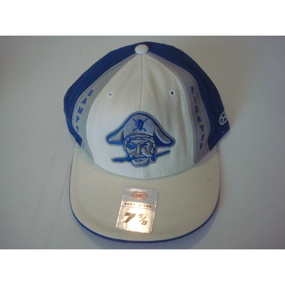 HAMPTON PIRATES 7 5/8 FITTED   BEACH GOLF  BEACH 00S Y2K  HAT CAP VINTAGE  X1